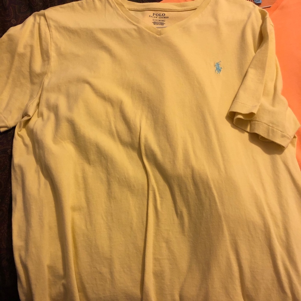 3 Authentic Polo V-neck T-Shirts for $25. - Picture 4 of 5
